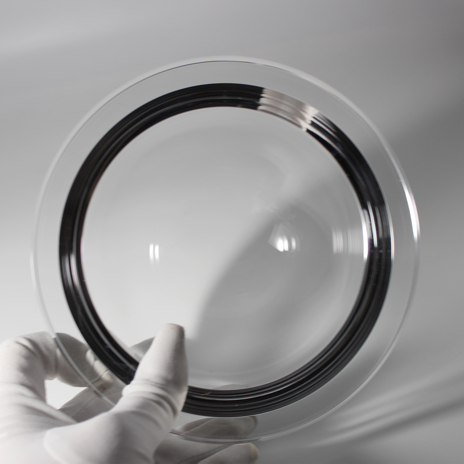 Custom-made AR Coated Optical BK7 Quartz Sapphire Flange Glass Dome Lens