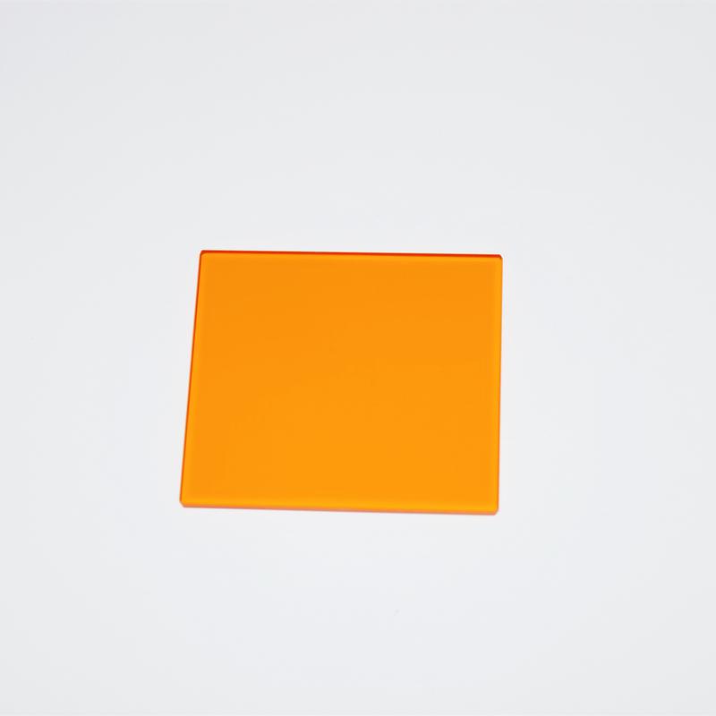 550nm Orange Glass Filter