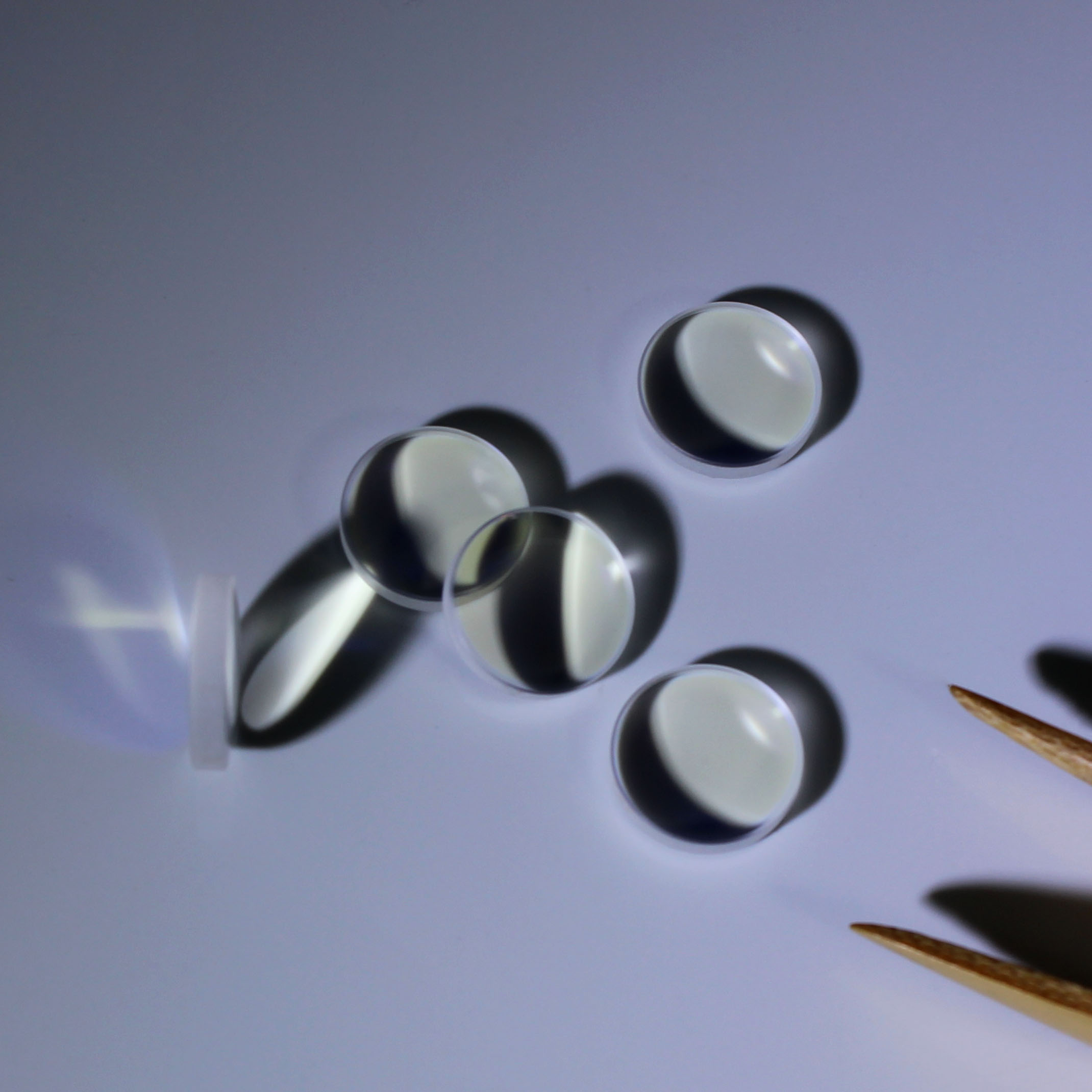 OEM Spherical Double Convex Optical Lens Bi-Convex Spherical Lens with AR Coating