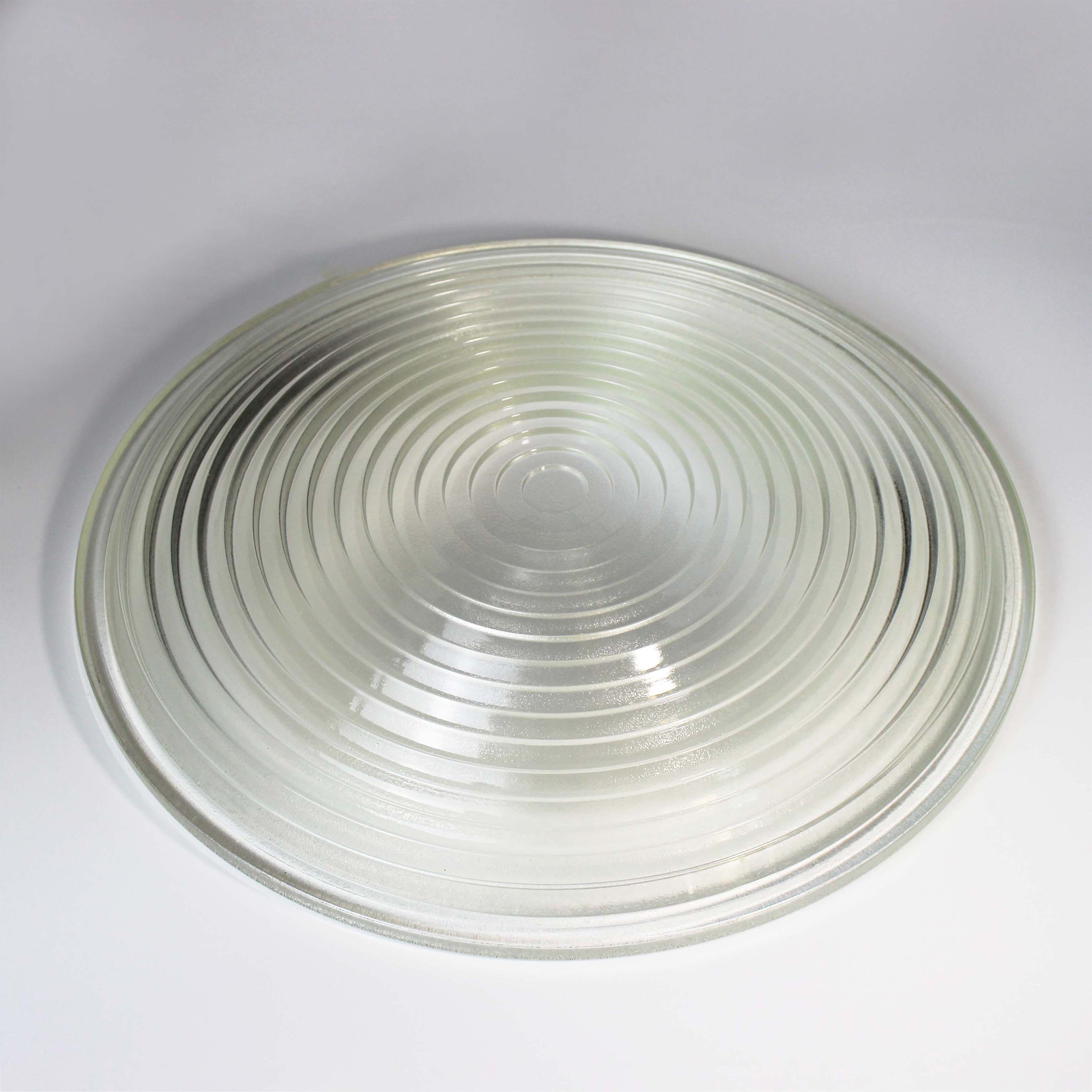 Factory Customize Hot Sales Optical Glass Fresnel Lens Large Size Diameter 300mm