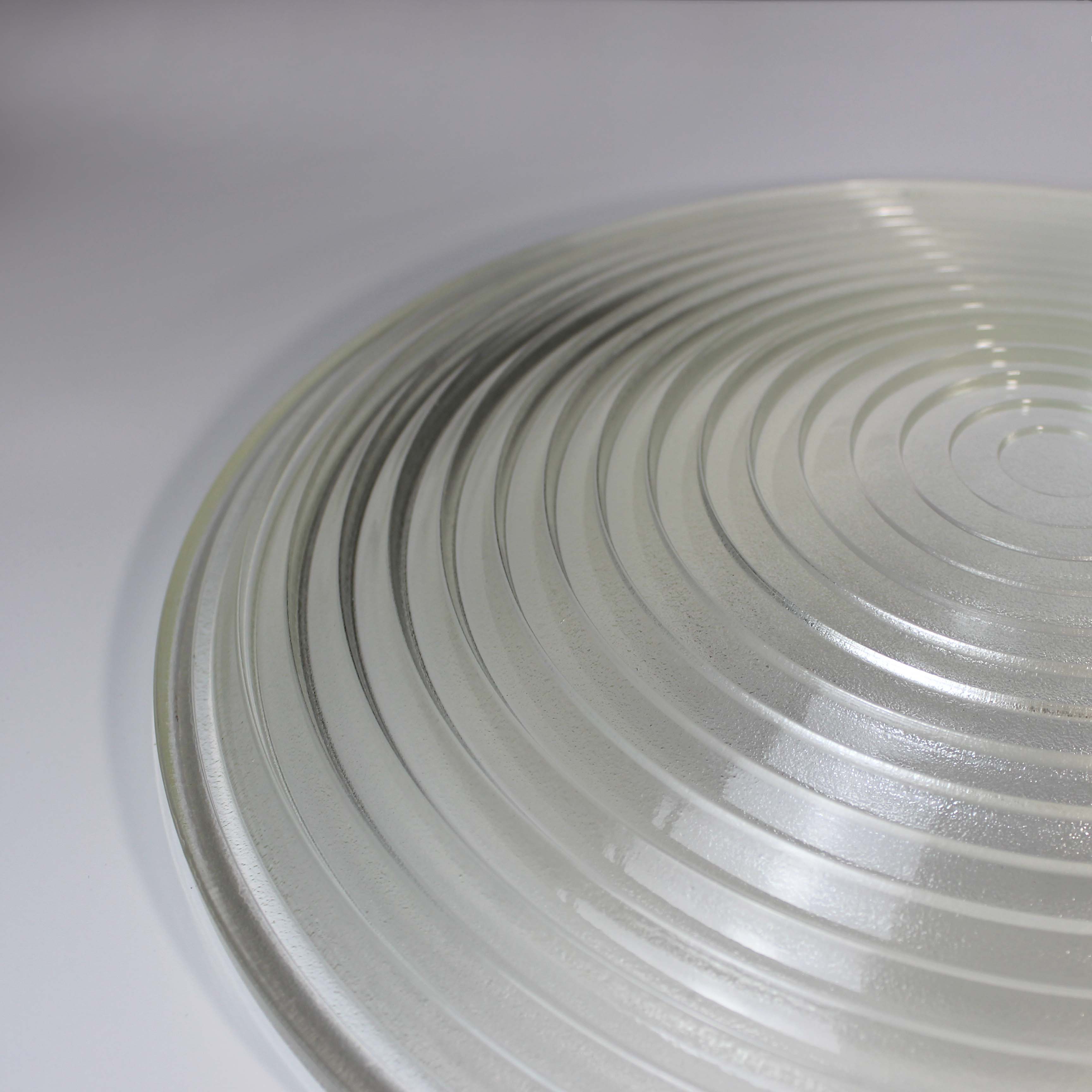 Factory Customize Hot Sales Optical Glass Fresnel Lens Large Size Diameter 300mm