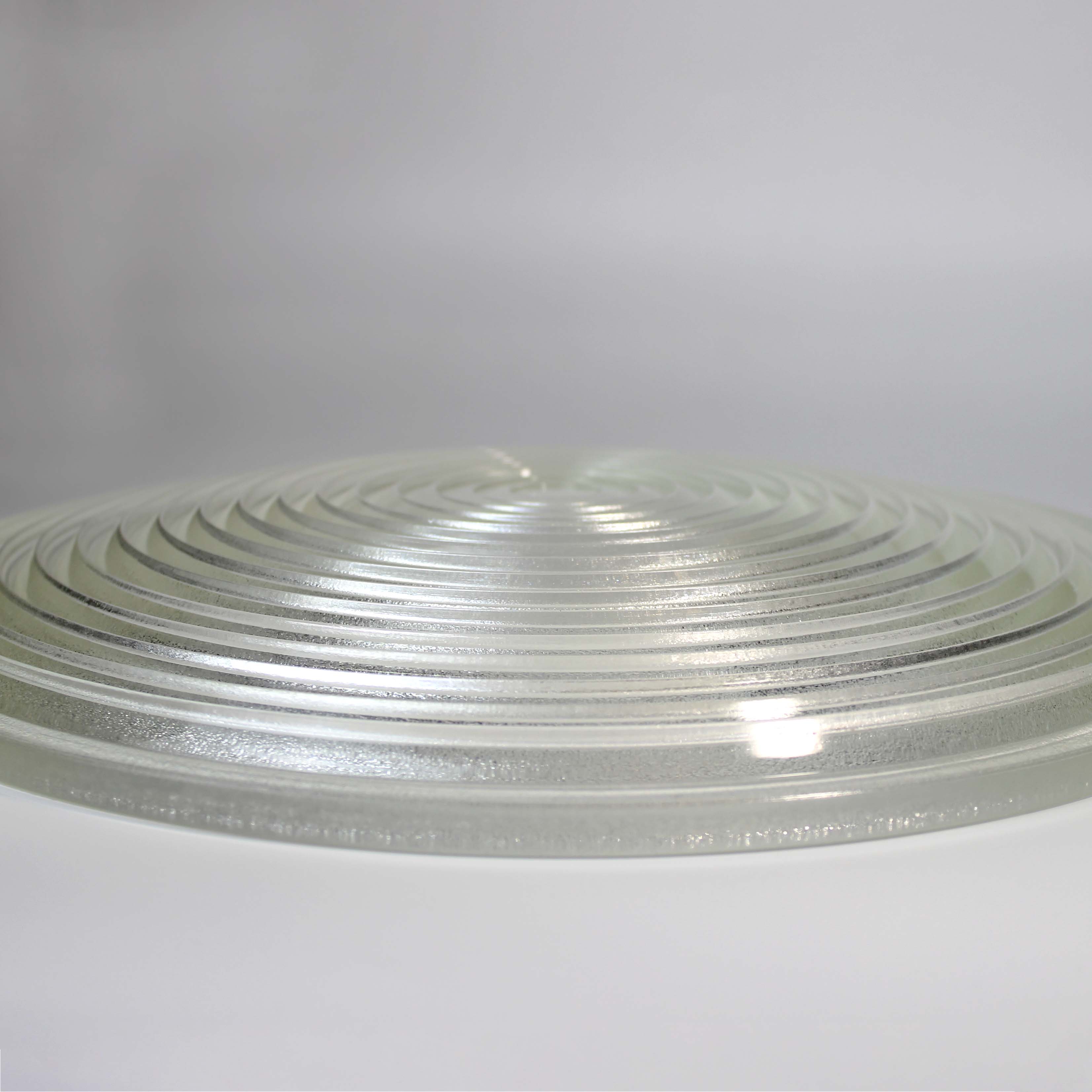 Factory Customize Hot Sales Optical Glass Fresnel Lens Large Size Diameter 300mm