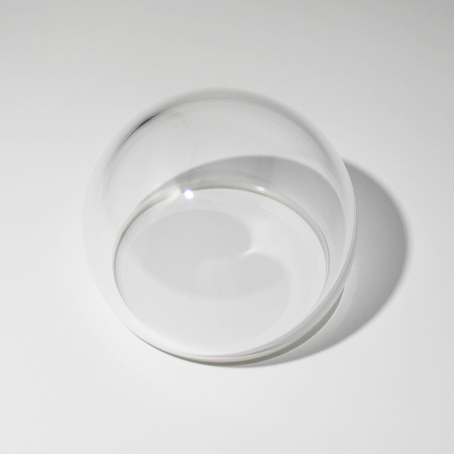 China Supplier Manufacture Optical Sapphire Lens Glass Hyper Hemispherical Cover Dome