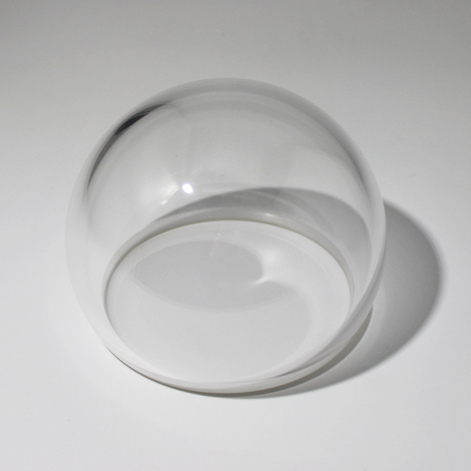 China Supplier Manufacture Optical Sapphire Lens Glass Hyper Hemispherical Cover Dome