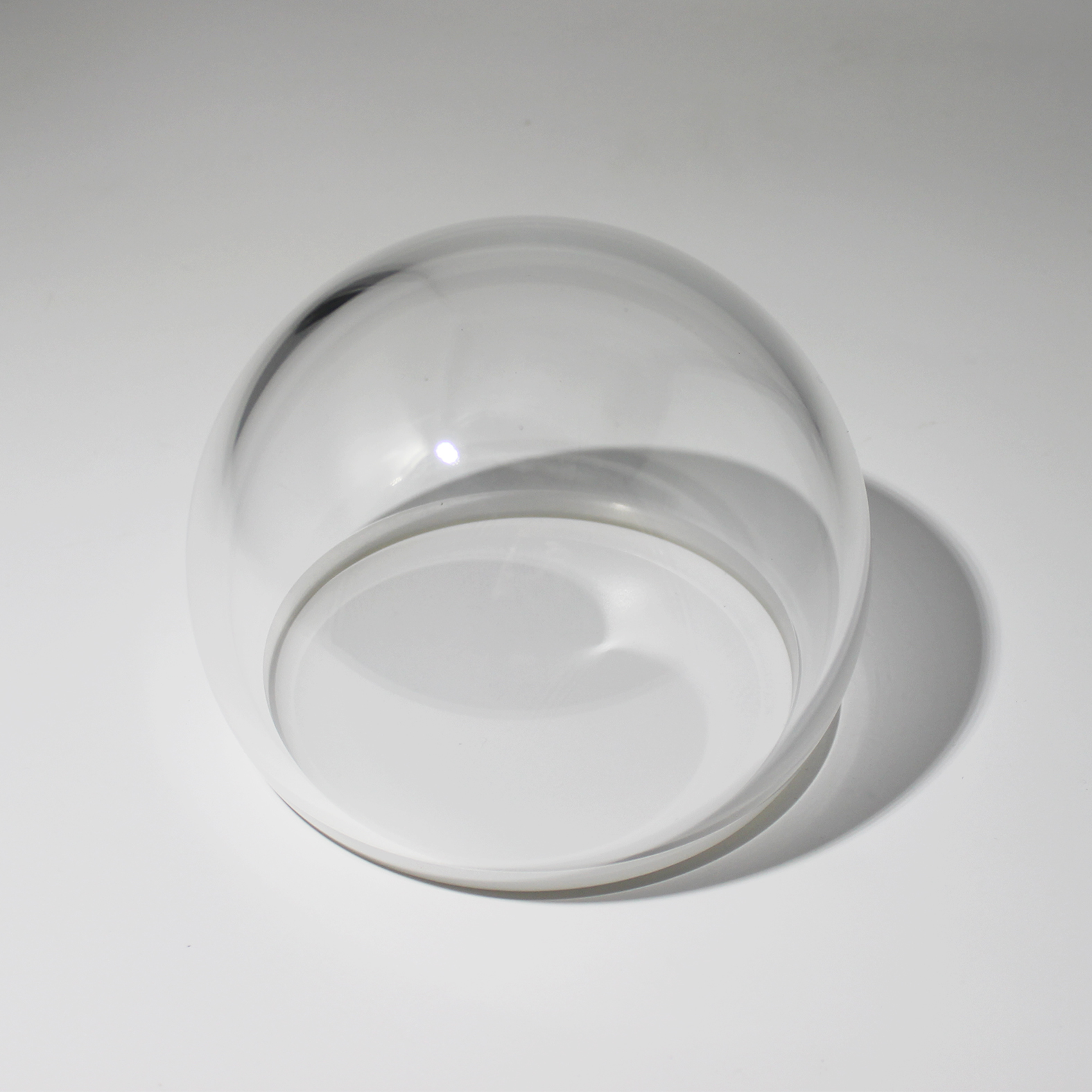 China Supplier Manufacture Optical Sapphire Lens Glass Hyper Hemispherical Cover Dome