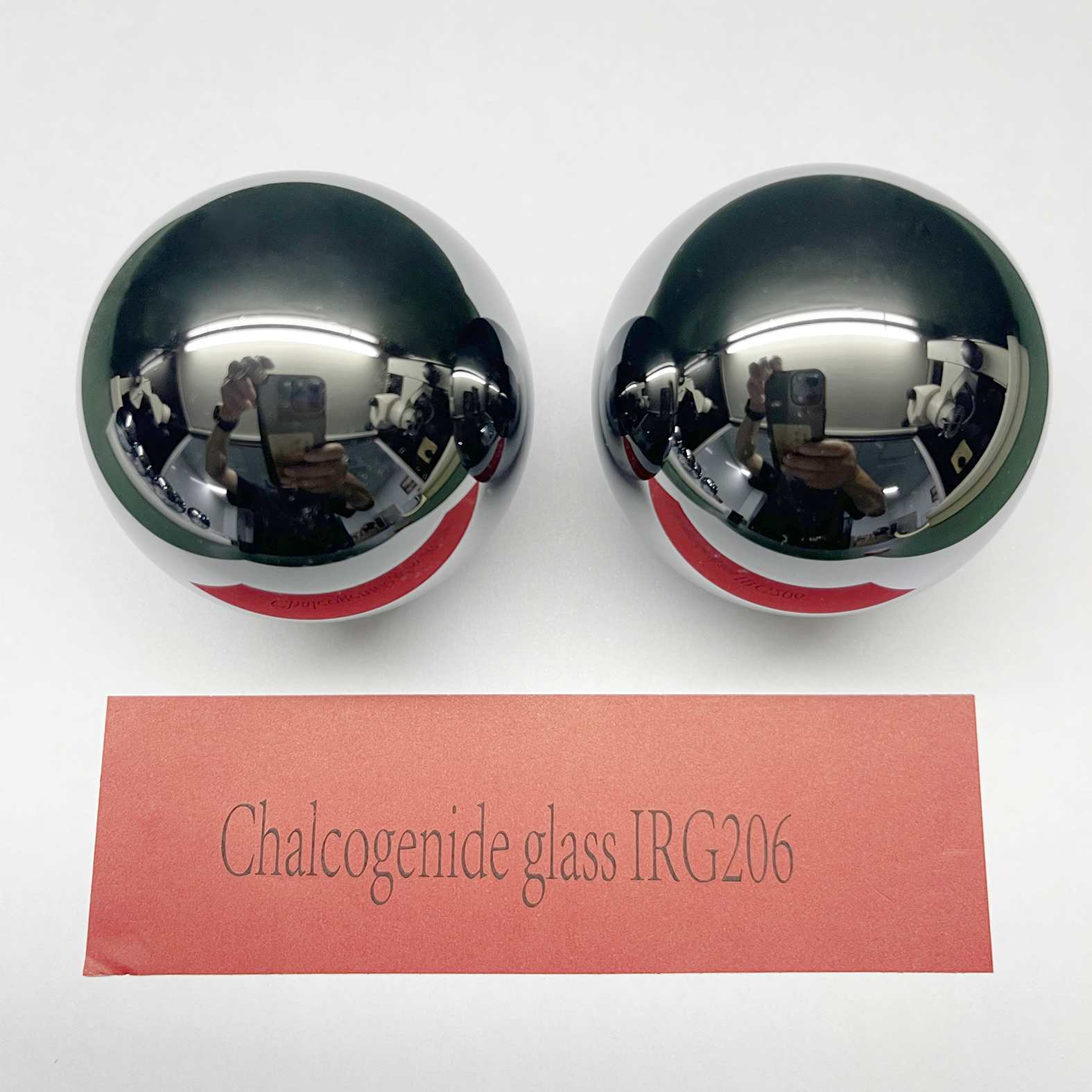The Light of China ---- Manufacturing the biggest ball lens with infrared glass HWS6 Chalcogenide