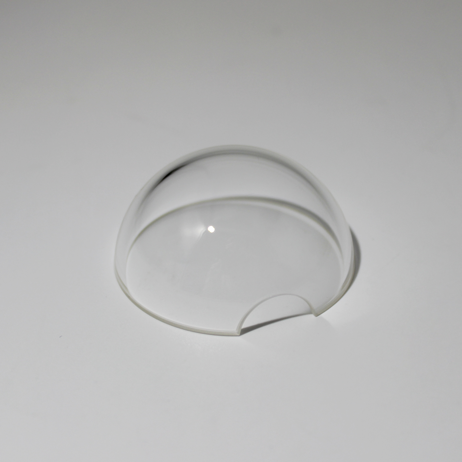 Customized 20-300mm Spherical Half Ball K9 Underwater Optical Glass Dome Lens