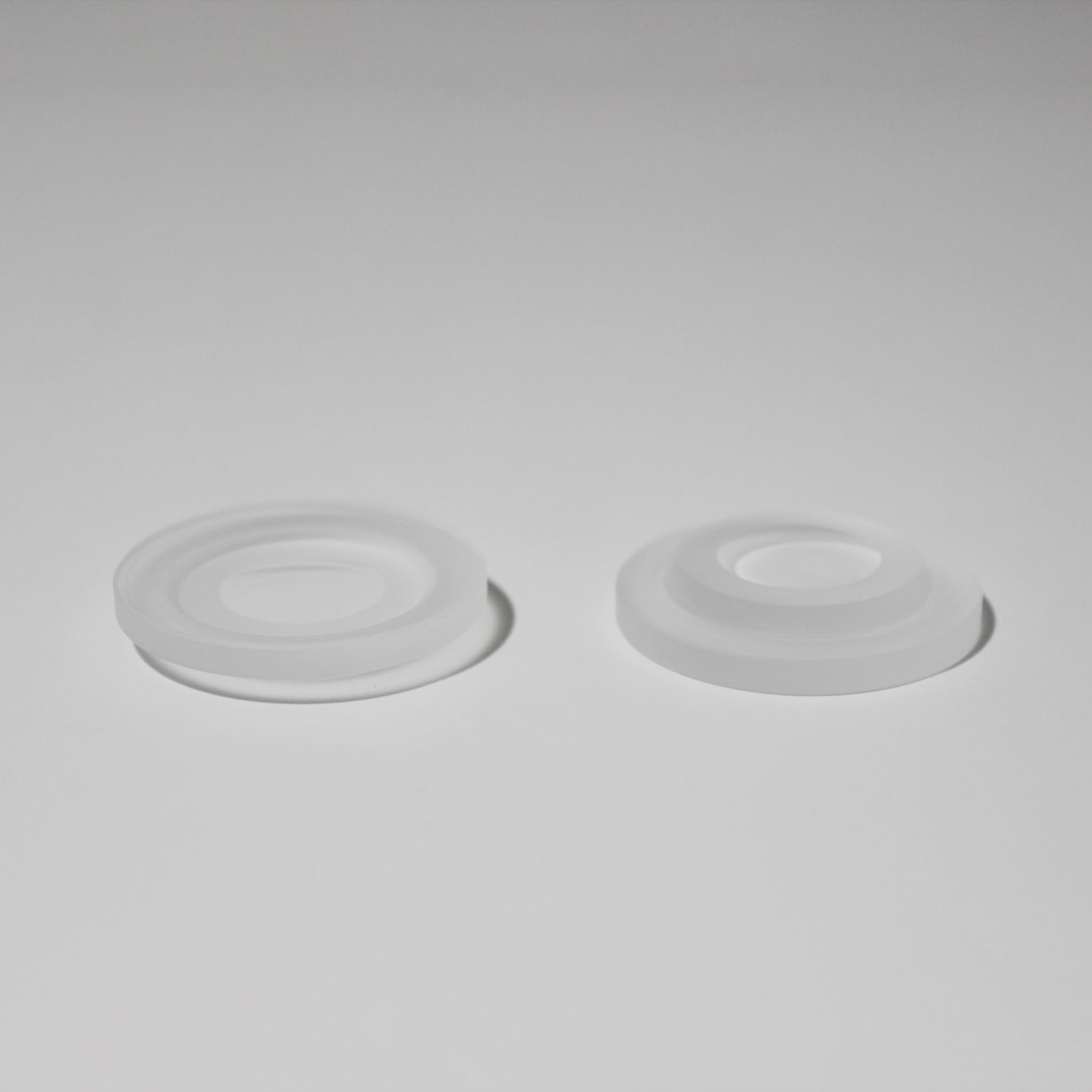 Optical Fused Silica JGS1 Glass Stepped Lens Quartz Optical Lens Protection Window