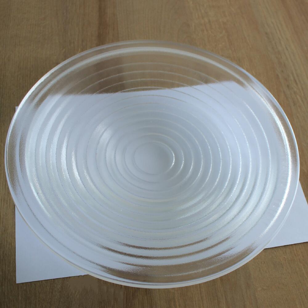 High Quality Customized Solar Concentrator Tempered Glass Lens Optical Glass Fresnel Lens