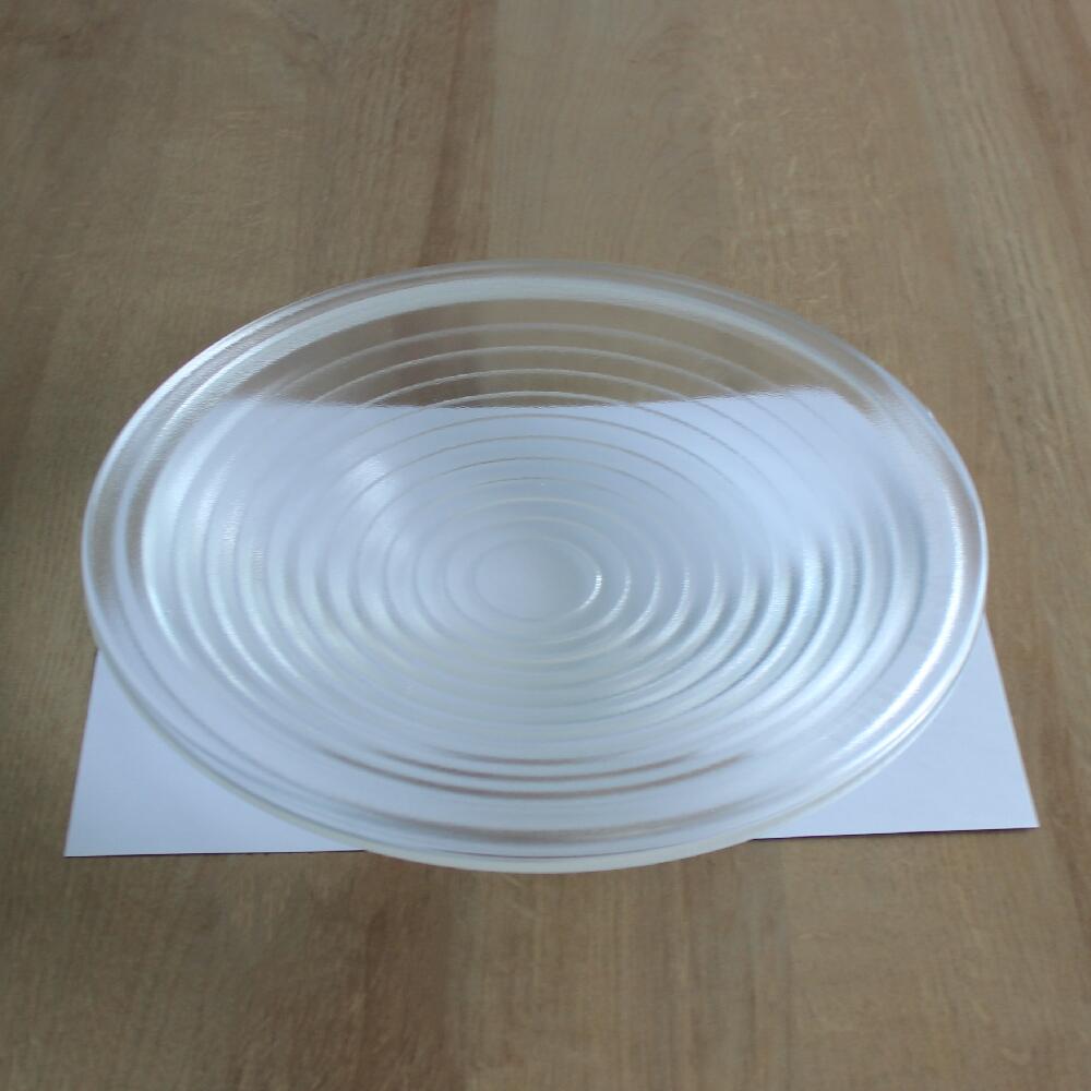 High Quality Customized Solar Concentrator Tempered Glass Lens Optical Glass Fresnel Lens